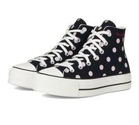 Converse Chuck Taylor All Star - Tenis de Plataforma Alta para Mujer, Negro/Rosa Summit/Garceta, 37.5 EU