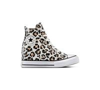 Converse Chuck Taylor All Star Wedge Platform Leopard Egret/black/coa Talla: 41.5 | Zapatillas Deportivas Outlet | Mujer | Negro