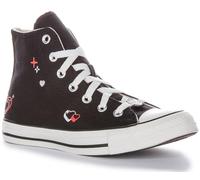 Converse Chuck Taylor All Star Y2K Heart Nero da Donna A09116C - Zapatillas deportivas, Negro , 39.5 EU