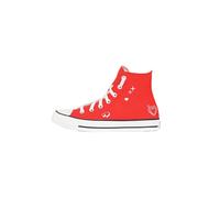 Converse Chuck Taylor All Star - Zapatillas Deportivas para Mujer, Rojo, 37.5 EU