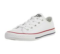 Converse Chuck Taylor CT Ox, Zapatillas de Estar por casa Unisex niños, Blanco (White/Garnet/Navy 158), 22 EU