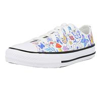 Converse Chuck Taylor CT Ox, Zapatillas Unisex niño, Blanco (White/Garnet/Navy 158), 26 EU