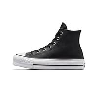 Converse Chuck Taylor CTAS Lift Clean Hi, Zapatillas Altas Mujer, Negro (Black/Black/White 001), 37.5 EU