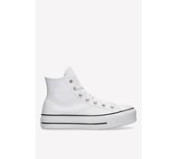 Converse Chuck Taylor Leather - Blancas - Zapatillas Plataforma Mujer talla 38