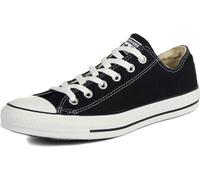 Converse Chuck Taylor All Star Low Black Canvas Trainers-UK 11