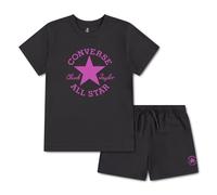 CONVERSE Conjunto camiseta y pantalón corto. Color Antracita