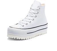 CONVERSE CTAS Lift Canvas LTD, Sneaker Mujer, White White Trek, 48 EU