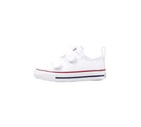 Converse Chuck Taylor All Star 2V Piel. Talla 21. Color Blanco