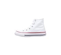 Converse Junior White Chuck Taylor Hi Trainers-UK 1