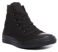 CONVERSE M3310Ct Como Hi Unisex Zapatillas Hi Top en Negro Mono Talla UK 3-125