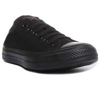 CONVERSE M5039 Ctas Unisex Bajo Zapatillas en Negro Mono Talla UK 3-12