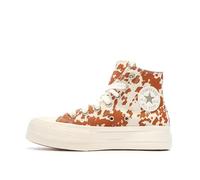 Converse Modelo Chuck Taylor All Star Lift Platform Animal Print BRWNGLD T. 38