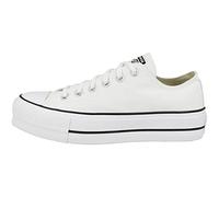 Converse Zapatillas Chuck Taylor All Star Lift Ox Plataforma Lona Blanco 37