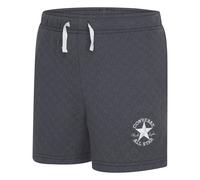 CONVERSE Pantalón corto de felpa con estampado de estrellas. Color Negro