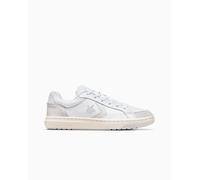Converse Pro Blaze Classic Leather Zapatillas Corte Bajo para Hombres en Blanco/fosilizado, Talla EU 36 Blanco/fosilizado EU 36