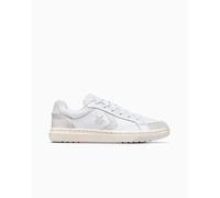 Converse Pro Blaze Classic Leather Zapatillas Corte Bajo para Hombres en Blanco/fosilizado, Talla EU 35.5 Blanco/fosilizado EU 35.5