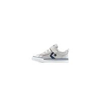 Zapatillas converse pro blaze strap infantil gris/azul royal/blan 24