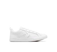 Converse Pro Blaze - Tenis Unisex con Correa de Piel para Niños Grandes, Blanco, 24.5 cm
