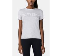 Converse Retro Ringer T-shirt Lt Retro Grey Heather Talla: M | Camisetas de Seda Outlet | Mujer | Gris