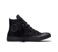 Converse All Star Hi Canvas Zapatillas Negras Monocromas-UK 3