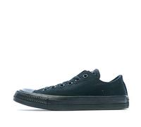Converse Chuck Taylor All Star Low Black Canvas Trainers-UK 8