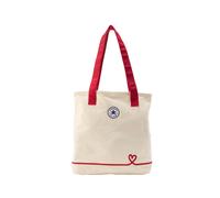 CONVERSE Shopper 'VALENTINE' beige claro / rojo One Size beige claro / rojo