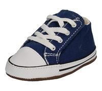 Converse Sneaker Unisex Bebé Chuck Taylor All Star Cribster Canvas Color, Navy/Natural Ivory/White, 17 EU