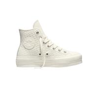 Converse - Sneakers mujer - Chuck Taylor All Star Lift High Egret/Egret/Vintage White para Mujer - Talla 39 - Blanco Blanco 39
