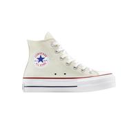 Converse - Sneakers mujer - Chuck Taylor All Star Lift Platform High Vintage White/Red/Navy para Mujer - Talla 38 - Blanco Blanco 38