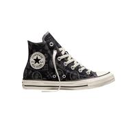 Converse - Sneakers mujer - Chuck Taylor All Star Paisley Pop High Black/Dark Matter para Mujer - Talla 41 - Negro Negro 41