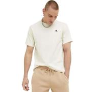 CONVERSE - STANDARD FIT LEFT CHEST STAR CHEV EMB TEE para: UNISEX color: CONVERSE EGRET talla: M