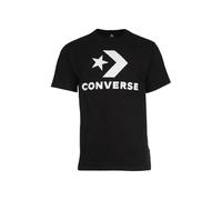 CONVERSE Camiseta negro / blanco, Talla M