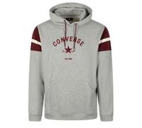 Converse - Sudadera con capucha para hombre, color gris, gris, L