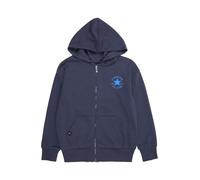 CONVERSE Sudadera con cremallera navy / azul real 122-128 navy / azul real