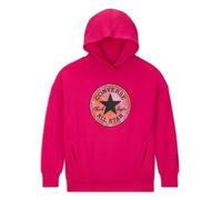 Converse Sudadera de Chica de Gran Tamaño Chuck Patch Fucsia, Fucsia, 13-15 años