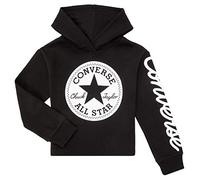 CONVERSE Sudadera Infantil Chuck Patch Crop G Negro, 10-12 años Unisex bebé