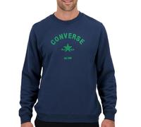 Converse Sudadera Marina/Azul Hombre Crew Into, azul, M