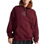 Converse - Sudadera para mujer, granate, XXL