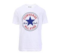CONVERSE T-SHIRT MANICHE CORTE BAMBINO BIANCO