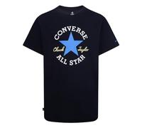 CONVERSE Camiseta negro / blanco 164-170 negro / blanco
