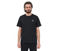 CONVERSE T-SHIRT MANICHE CORTE UOMO NERO