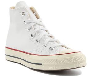 CONVERSE Todo Estrella 162056 Chuck 70 Unisex Hi Zapatillas En Blanco UK Size 7