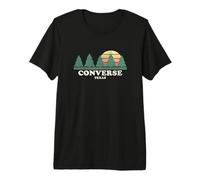Converse TX Vintage Throwback tee Retro 70s Diseño Camiseta Premium