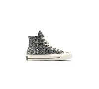 Converse Unisex Chuck 70 Hi Black/silver/egret Talla: 46 | Zapatos con Cordones Outlet | Unisex | Negro