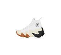Converse Wmns Run Star Motion Canvase Platform Hi171546C Col.Bianco-Nero-Gomma Miele 38/Bianco Nero