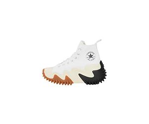 Converse Wmns Run Star Motion Canvase Platform Hi171546C Col.Bianco-Nero-Gomma Miele 38/Bianco Nero