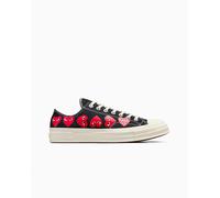 Converse x Comme des Garçons PLAY Chuck 70 Multi Heart Black Black/High Risk Red/Egret 43
