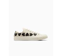 Converse x Comme des Garçons PLAY Chuck 70 Multi Heart Black Milk/Black/Egret 40