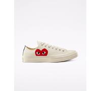 Converse x Comme des Garçons PLAY Chuck 70 Yellow Milk/White/High Risk Red 40