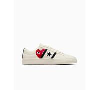 Converse x PLAY Comme des Garçons One Star Academy Pro Zapatillas Corte Bajo en Leche/negro, Talla EU 38.5 Leche/negro EU 38.5